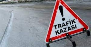 Güzelyurt - Lefkoşa Anayolu'nda Trafik Kazası Araç Takla