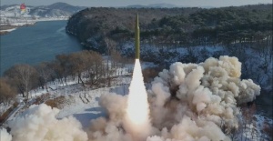Kuzey Kore, hipersonik savaş başlığına sahip balistik füze testi yaptığını duyurdu
